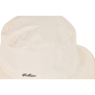 Wide-brimmed Bonnet Hat (Cream)