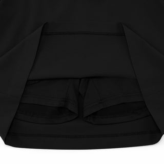 Back Logo Banding H-Skirt (Black)