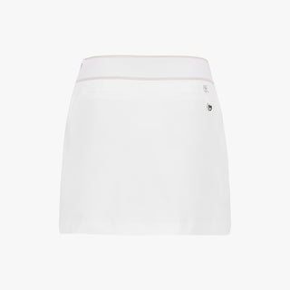 Back Logo Banding H-Skirt (White)