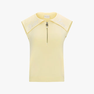 Sailor Half-zip Vest (Yellow)