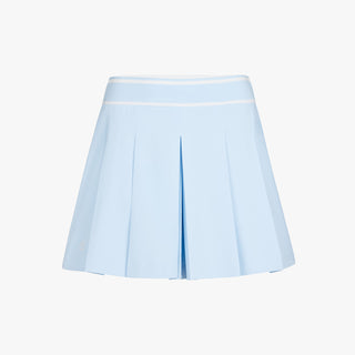 Banded Pleats Skort (Blue)