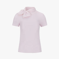 Big Ribbon Pearl Knit (Pink)