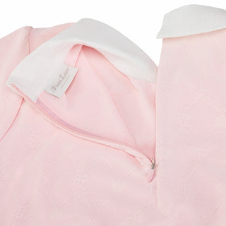 Petit Collar Logo Jacquard  T-Shirt (Coral)