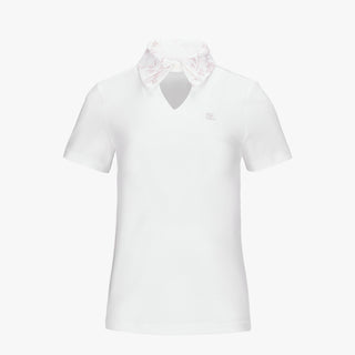 Flower Lace T-Shirt (White)