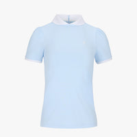 Petit Collar Puff T-shirt (Blue)