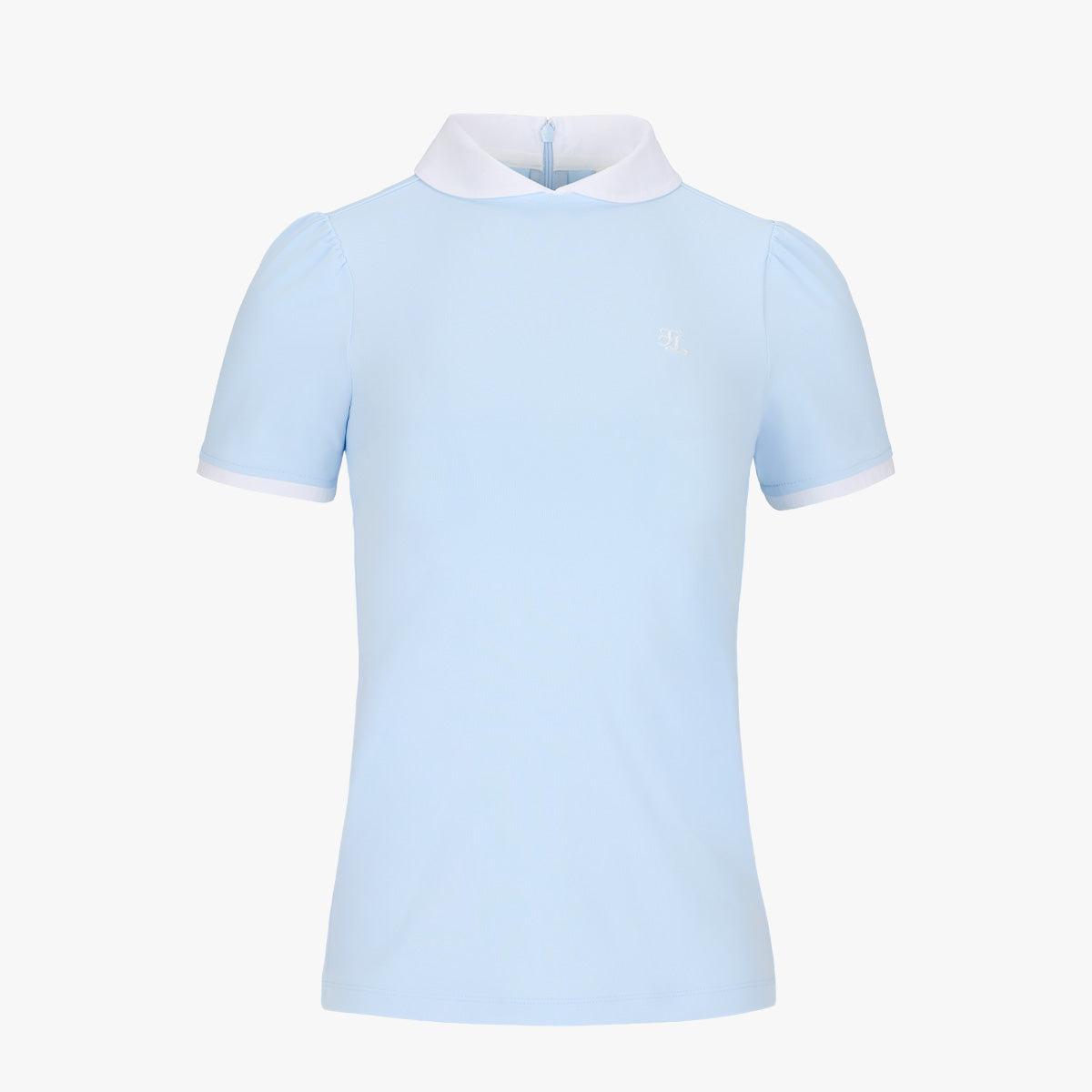 Petit Collar Puff T-shirt (Blue)