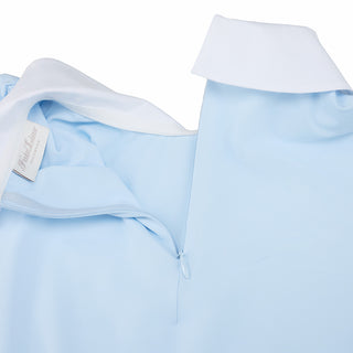 Petit Collar Puff T-shirt (Blue)