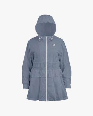 Double Layer Hoodied Mid Jumper (Grey)