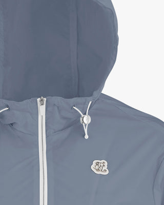 Double Layer Hoodied Mid Jumper (Grey)