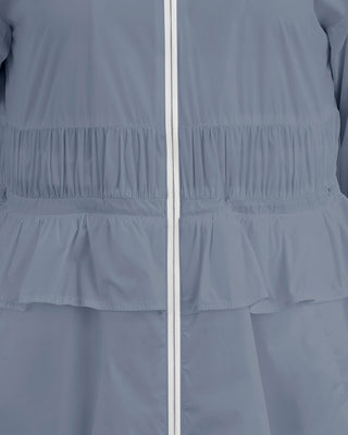 Double Layer Hoodied Mid Jumper (Grey)