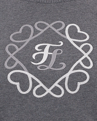 Heart Fair Liar Symbol Knit (Grey)