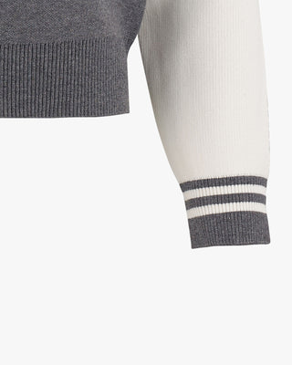 Heart Fair Liar Symbol Knit (Grey)