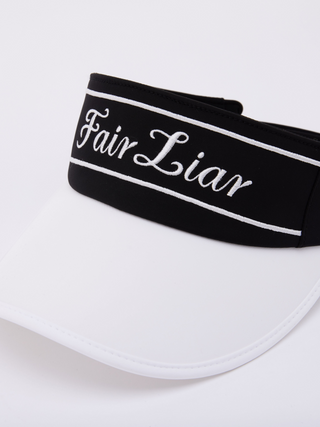 Logo Embroidered Visor (Black)