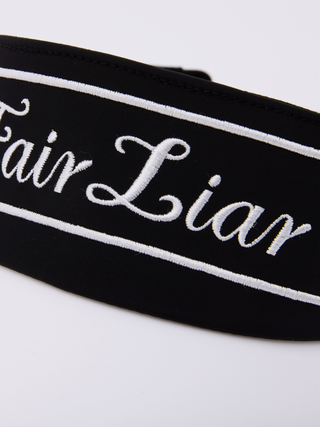 Logo Embroidered Visor (Black)