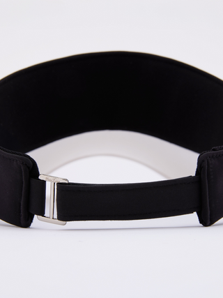 Logo Embroidered Visor (Black)
