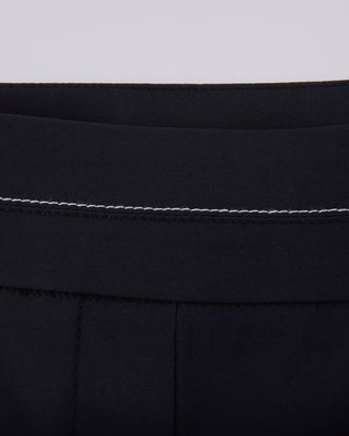 High Waist Stretch Bootcut Pants (Black)