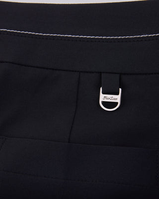 High Waist Stretch Bootcut Pants (Black)