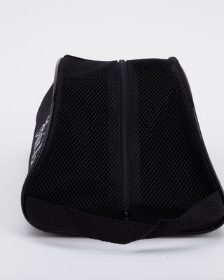 Organza Shoe Lace Logo Sneakers (Black)