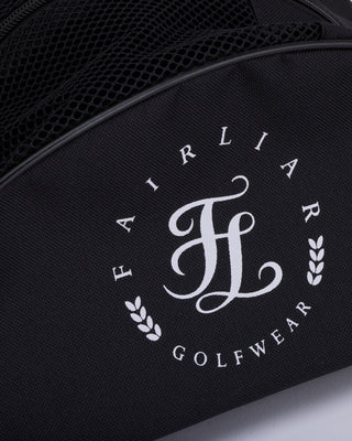 Organza Shoe Lace Logo Sneakers (Black)