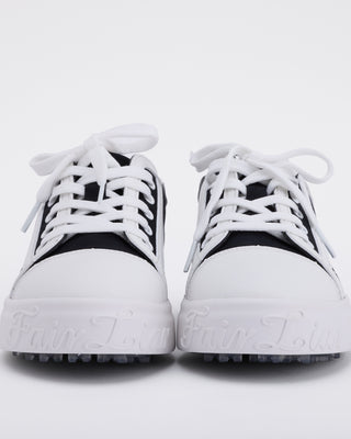 Organza Shoe Lace Logo Sneakers (Black)