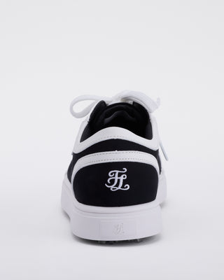 Organza Shoe Lace Logo Sneakers (Black)