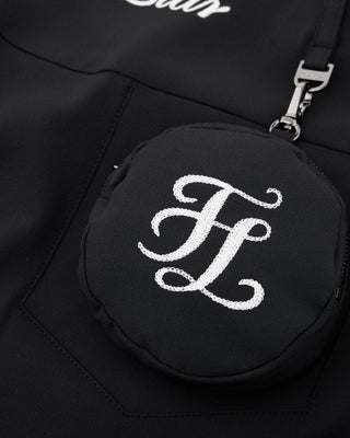 High Waist Ball Pocket Hline Skirt (Black)