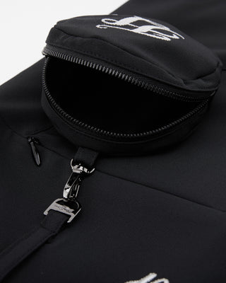 High Waist Ball Pocket Hline Skirt (Black)