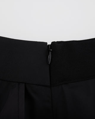 Double Layer Flared Skirt (Black)