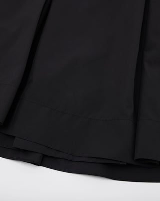 Double Layer Flared Skirt (Black)