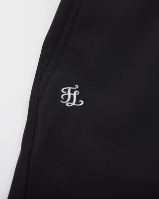 Double Layer Flared Skirt (Black)