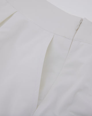 Double Layer Flared Skirt (White)