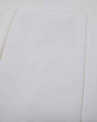 Double Layer Flared Skirt (White)