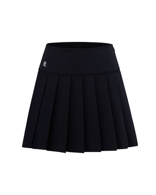 Fair Liar Performance Pleated Skirt (Black)
