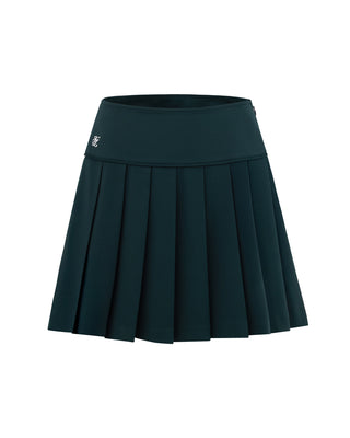 Fair Liar Performance Pleated Skirt (Green)