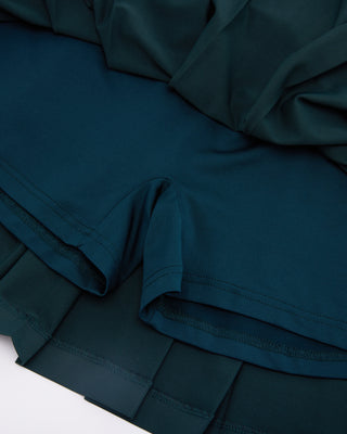 Fair Liar Performance Pleated Skirt (Green)