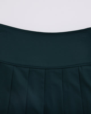 Fair Liar Performance Pleated Skirt (Green)