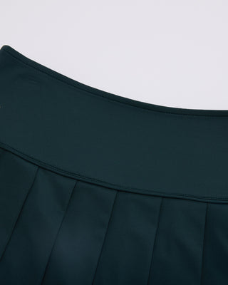 Fair Liar Performance Pleated Skirt (Green)