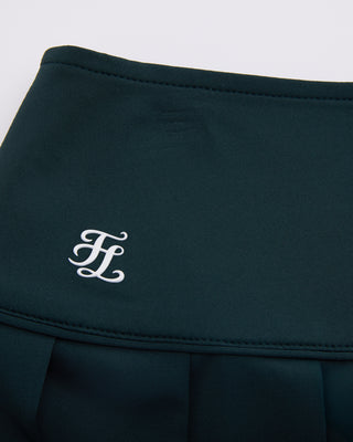 Fair Liar Performance Pleated Skirt (Green)