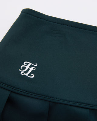 Fair Liar Performance Pleated Skirt (Green)