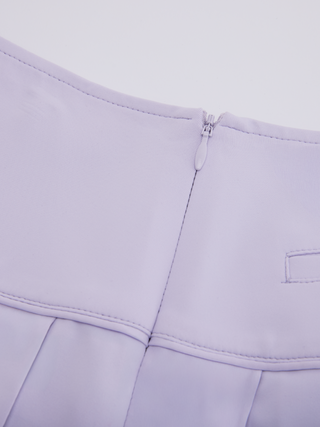 Fair Liar Performance Pleated Skirt (Lavender)