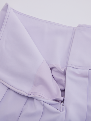 Fair Liar Performance Pleated Skirt (Lavender)