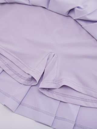 Fair Liar Performance Pleated Skirt (Lavender)