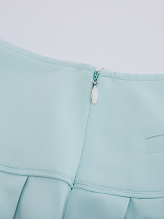 Fair Liar Performance Pleated Skirt (Mint)