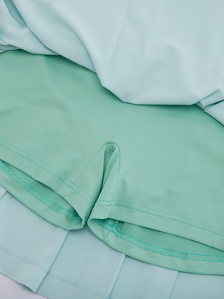 Fair Liar Performance Pleated Skirt (Mint)