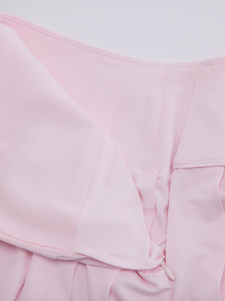 Fair Liar Performance Pleated Skirt (Pink)