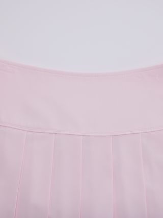 Fair Liar Performance Pleated Skirt (Pink)