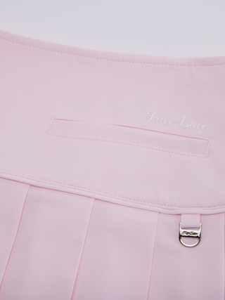 Fair Liar Performance Pleated Skirt (Pink)