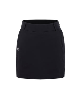 Back Band Hline Skirt (Black)