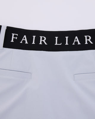 Back Band Hline Skirt (Grey)