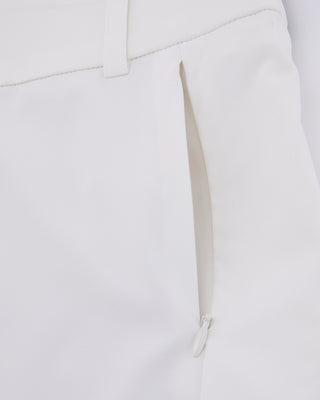 Back Band Hline Skirt (White)